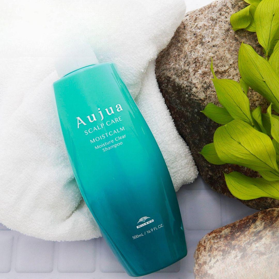 Aujua Moist Calm Moisture Clear Shampoo For Dry & Itchy Scalp 500ml
