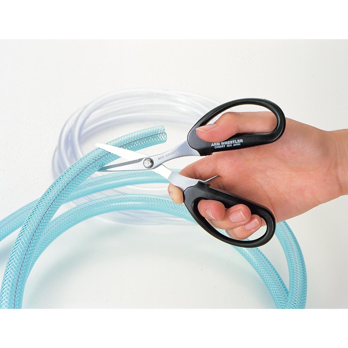 Canary Arm Wrestler Multi-Purpose Short Blade Heavy Duty Scissors