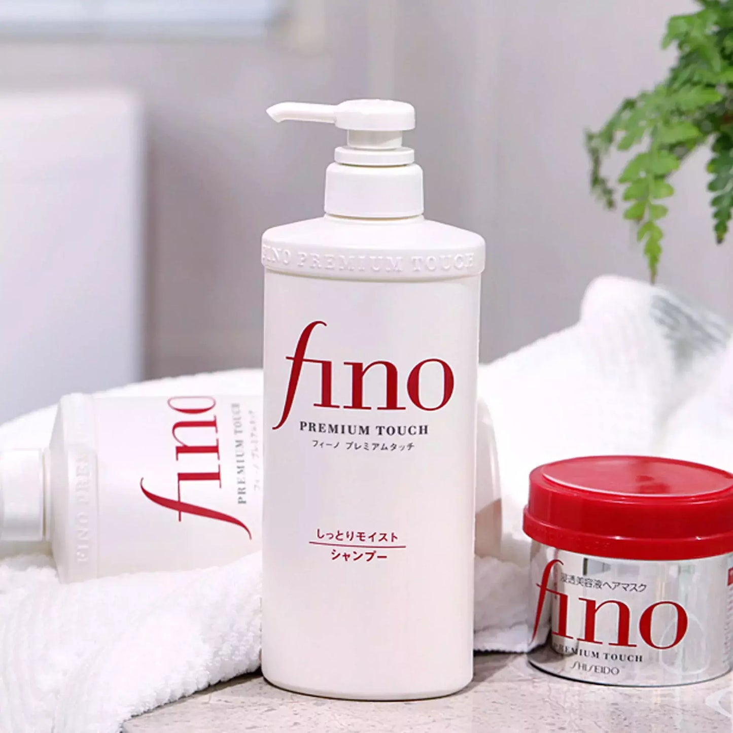 Fino Premium Touch Shampoo & Conditioner Set
