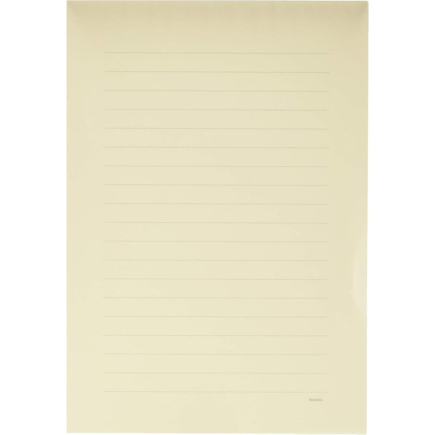 Masuya Yuga B5 Single Ruled Notebook 12mm Lined 100 Pages